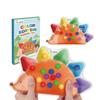 Visual Stimulation Hedgehog Sensory Squeeze Toy For Adult Stress Relief Children Color Sorting PVC Educational Playset