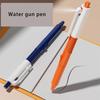 3/6/9pcs Black Ink Ballpoint Pen Squirting Toy Smooth Writing Pen Water Sprays Pen Writable Pen for School Office