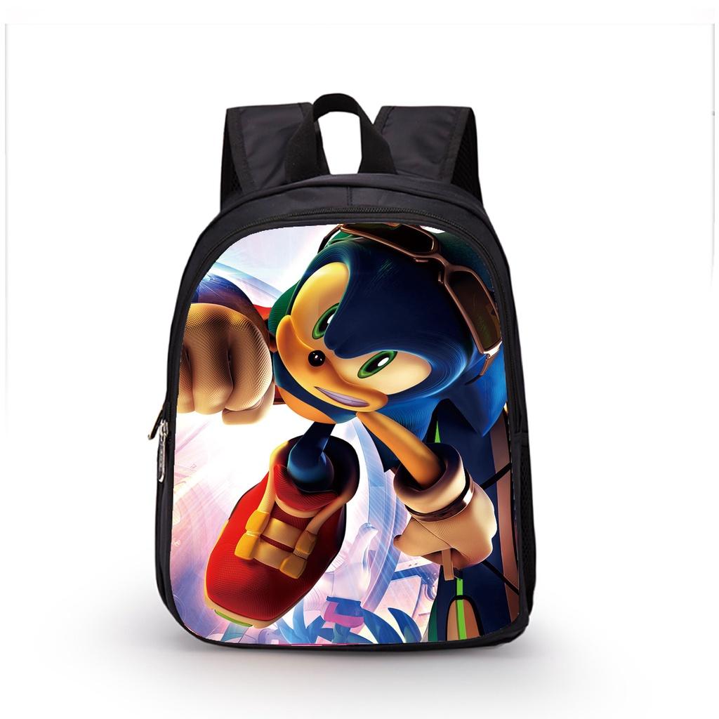Sonic Schülerrucksack Große Kapazität Wasserdicht und Verschleißfest Kinderrucksack