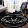 1pc Bat Mystic Office Round Area Rug, Under Office Chairs Bedroom Living Room Home Decor, Room Deco, Available In Various Sizes