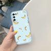 PP36 Fruit Banana pineapple Soft Shell Transparent Phone Case for Samsung Galaxy A04 A04S A14 A23 A34 A54 M23 M33 M52 M53