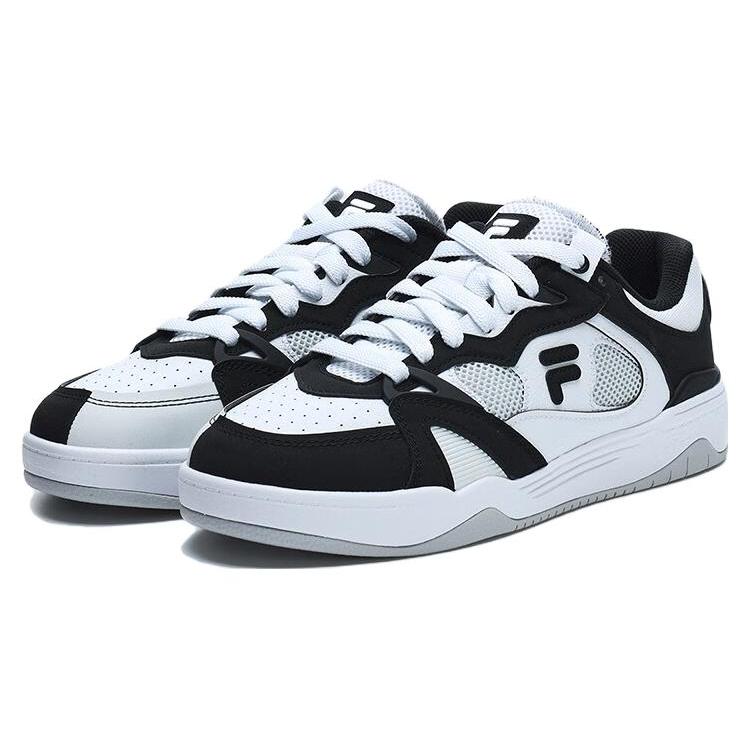 FILA FUSION Smash Sneakers 'White Black' (Unisex) Casual Shoes T12M323201FWB