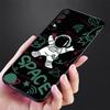 Case For Samsung Galaxy Note 20 Ultra 10 Plus 9 8 A50 A10 A40 A70 A20e M13 M52 M31 A52 A51 Phone Cover Cartoon Cool Astronaut