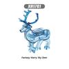Christmas Elk Reindeer Deer Figures Animals Building Blocks Bricks Playthings for Children Kids Xmas Plaything Block Gifts