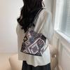 Chic Shoulder Bag For Women 2023 Summer Stylish Street Trend Canvas Tote