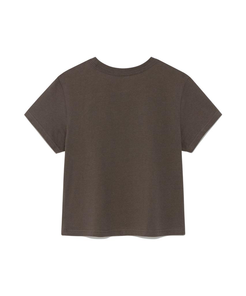 THE COLDEST MOMENT (W) Tcm Vintage Starfish Crop T (Brown)