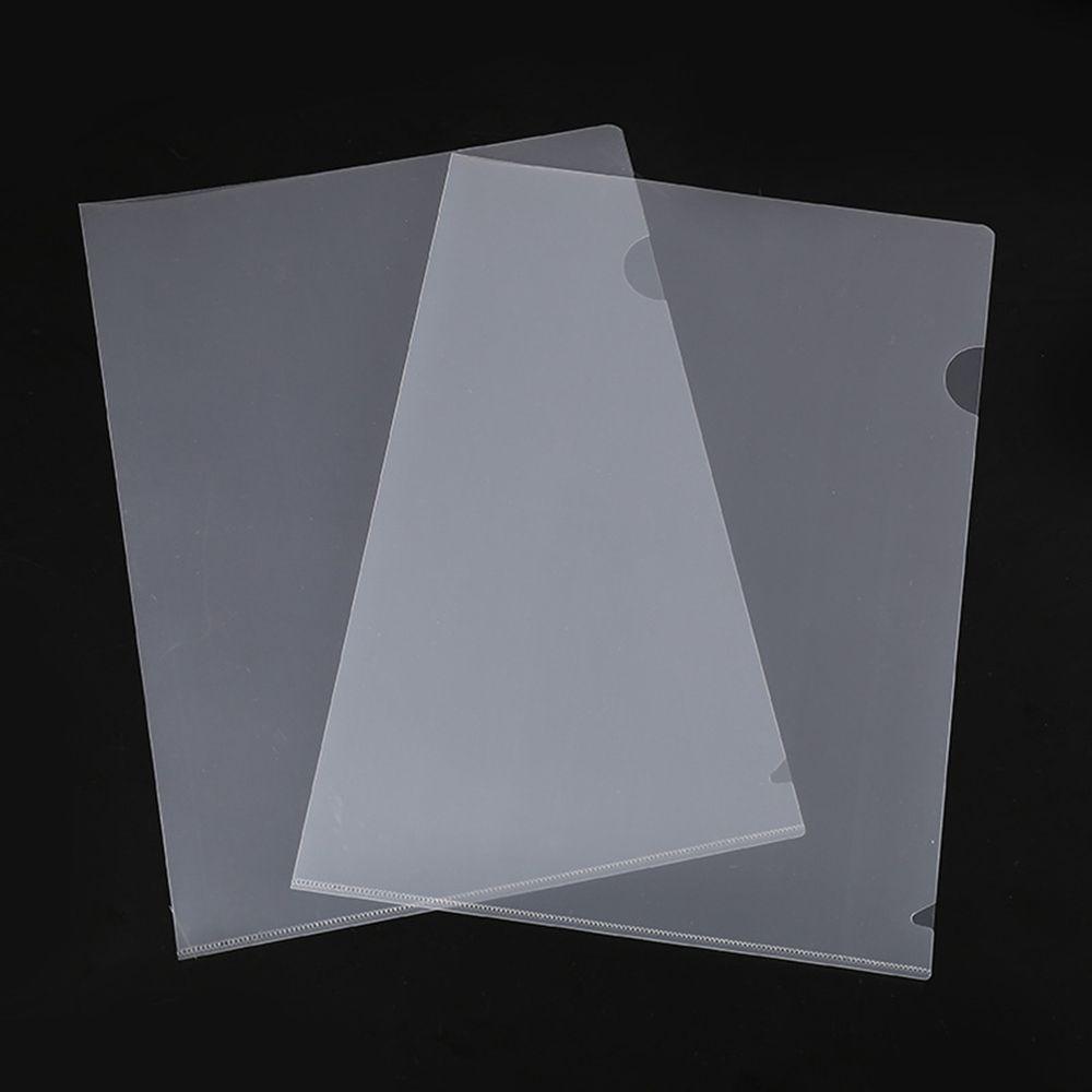 1/5PCS L Shape Document Holder File Classify Paper Protectors A4 File Folder  Office School Working