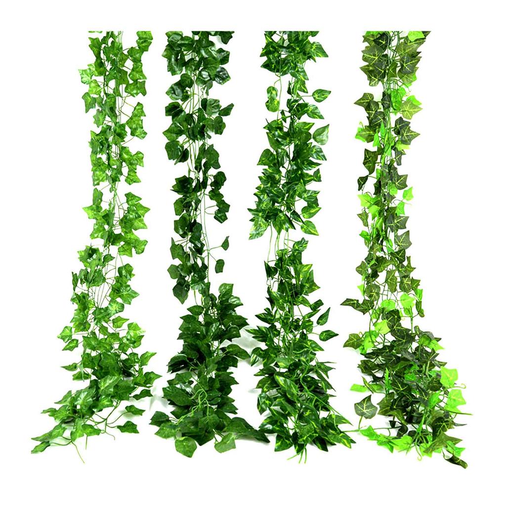 Hanging Artificial Ivy Garland 210 Cm, Set Of 6