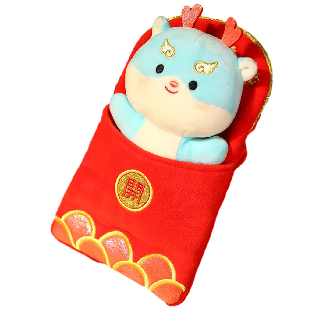 New Year Plush Doll Backpack Comfortable Stylish Festival Red Envelopes Holiday Supplies