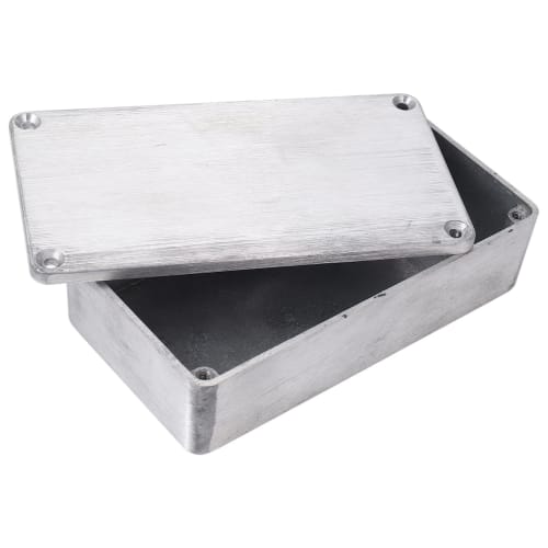 Ahvqevn 5-Piece Guitar Effect Pedal Aluminum Stompbox Enclosure for DIY Guitar Pedal Kit 1590B