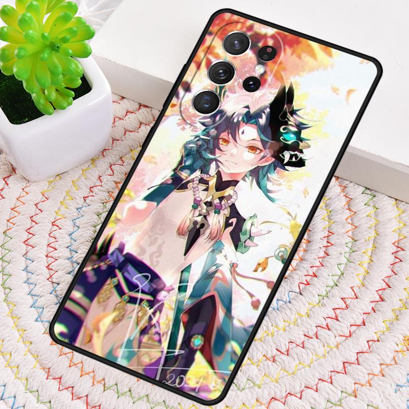 Xiao Genshin Impact TPU Phone Case For Samsung Galaxy Note 10 Pro S26 S25 S24 S23 S22 Ultra Plus S21 FE S20 Shockproof Cover