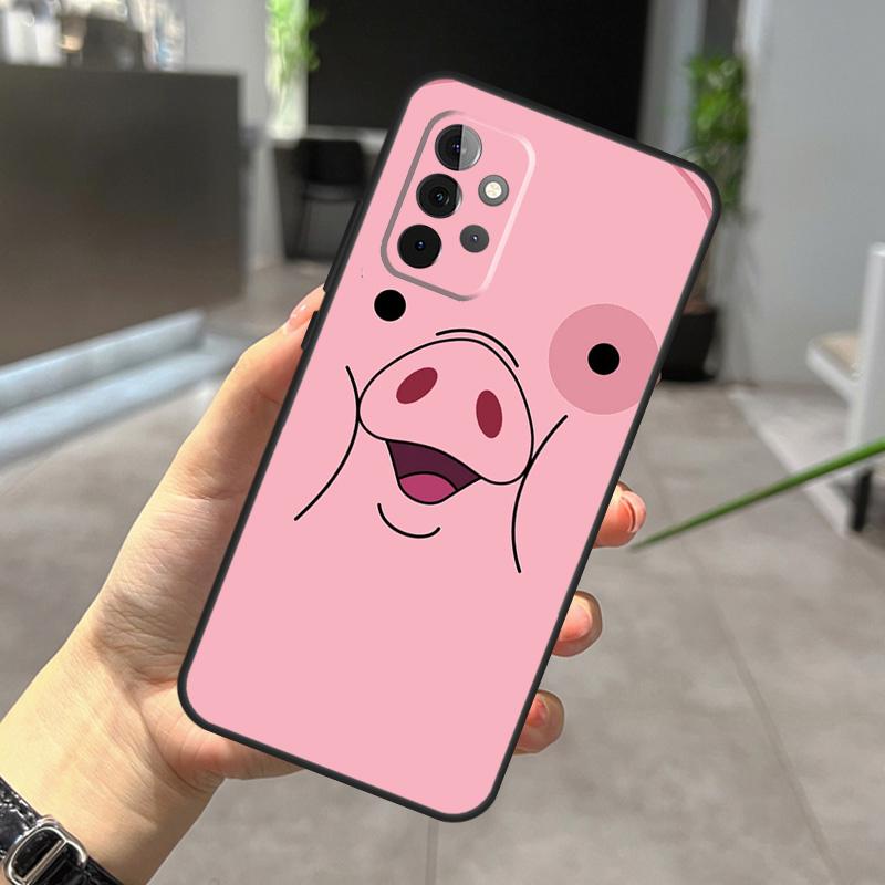 Cute PINK Kawai Pig Case For Samsung Galaxy A52 A32 A12 A56 A36 A54 A34 A14 A05 A16 A26 A13 A33 A53 A15 A35 A55