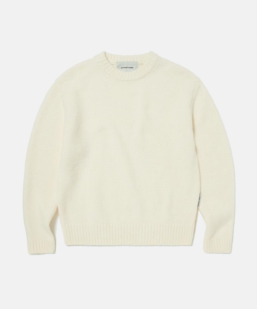 DTHIRTYONE Cozy Hairy Sweater (Cream)