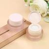 1/2Pcs 3g Empty Nail Jar Box, DIY UV Solid Gel Nail Polish Manicure Container