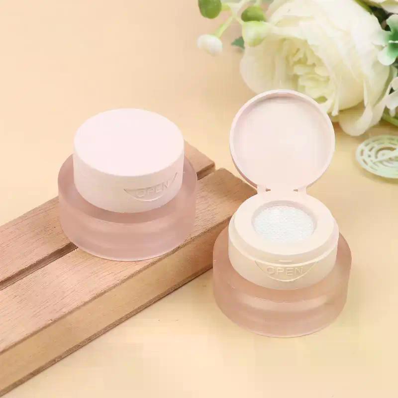 1/2Pcs 3g Empty Nail Jar Box, DIY UV Solid Gel Nail Polish Manicure Container