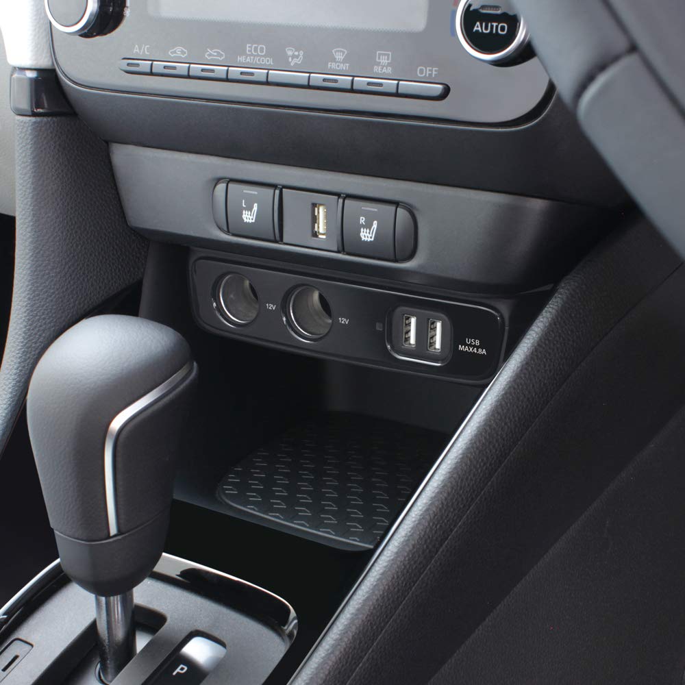 Tsuchiya Yac Socket Power Box for Toyota Yaris and Yaris Black Vehicle-Specific Cross, (SY-YA4)