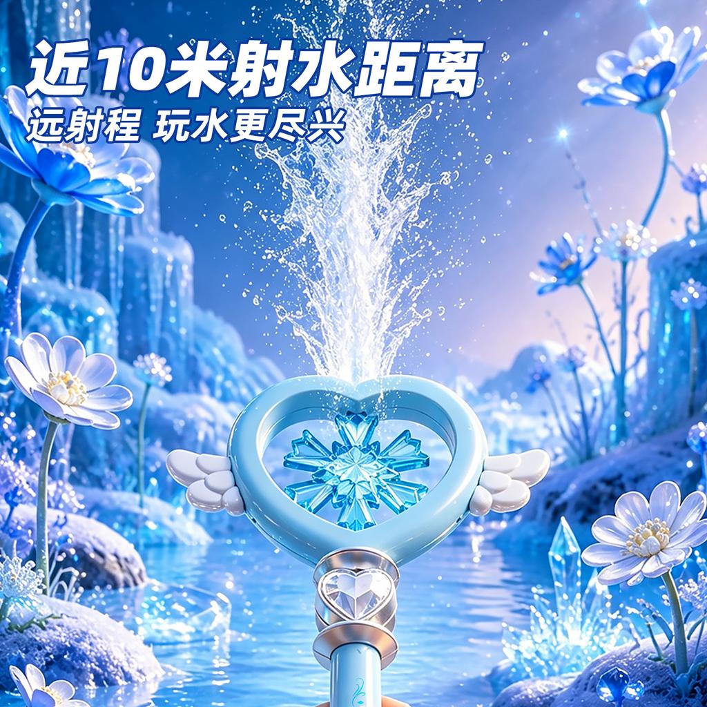 Fairy Stick Water Gun Children's Toy Water Splashing Festival Magic Stick