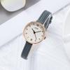 Simple Niche Student Watch Retro Compact Disc Belt Watch Women'S Premium Quartz Watch