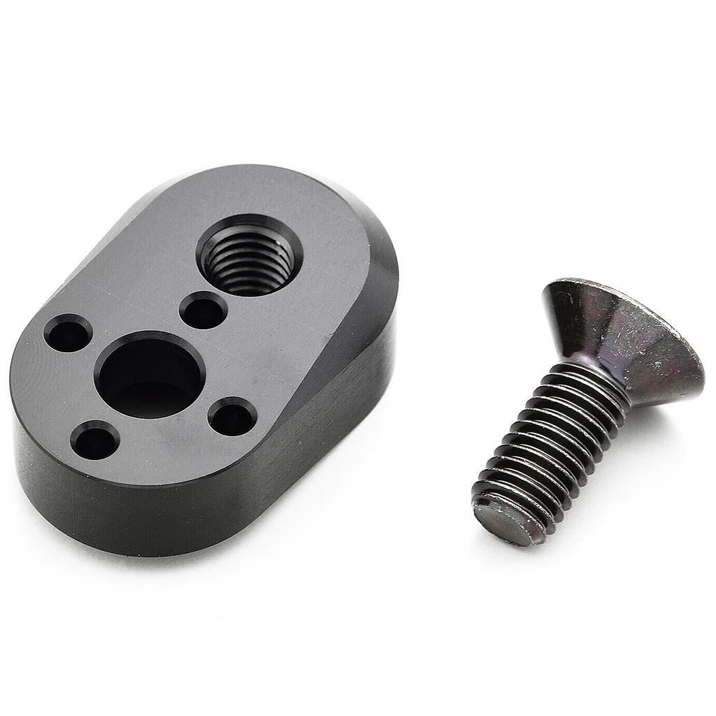 Daytona 71831 Multi-Step Repair Rotating Plate Common 1 Piece Black Anodized