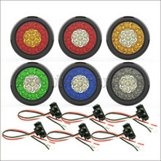 LED Vehicle Tail Lights for Cars, Trucks, Trailers, and Cranes - 12V/24V