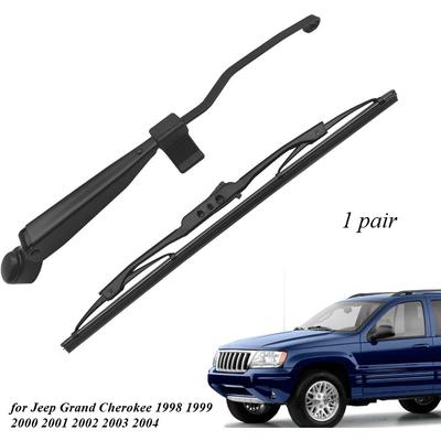 5102882AA Rear Wiper Blade And Arm Kit New for Jeep Grand Cherokee 1998 1999 2000 2001 2002 2003 2004