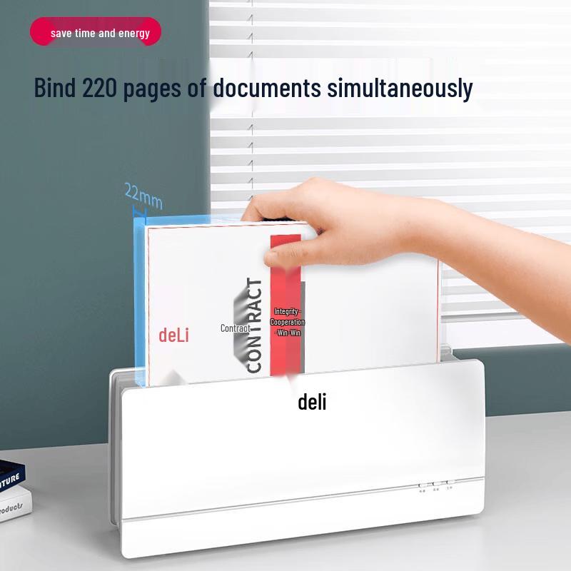 Deli Thermal Binding Machine CN Plug (adapter Included)