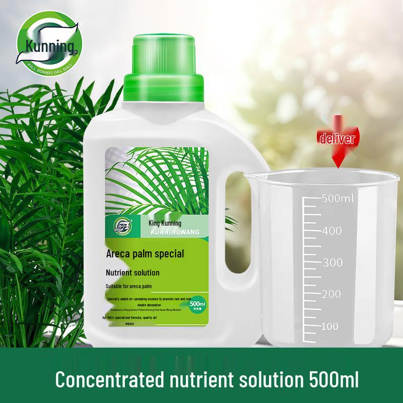 Dattelpalme & Fuchsschwanzbambus Dünger: Hydroponische Nährlösung für den Innenbereich für Zimmerpflanzen im Topf