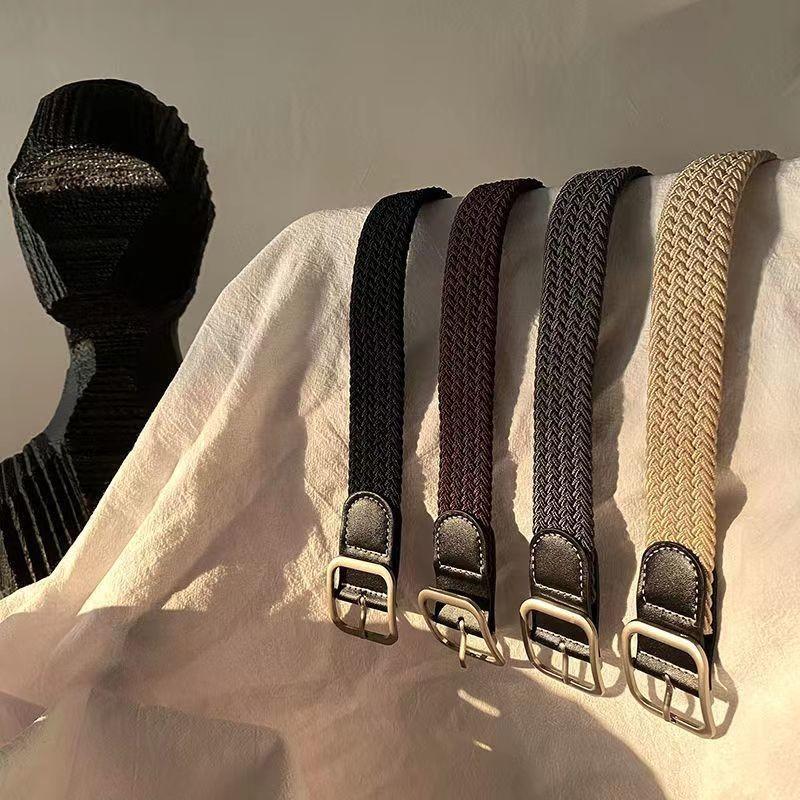 And Functional Chic Canvas Belt For Youth With Elastic Features Perfect For Everyday Style