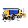 Friction Powered Snow Removal Plow Truck Construction Toy,Inertia Repair Car Toy, Engineering Vehic