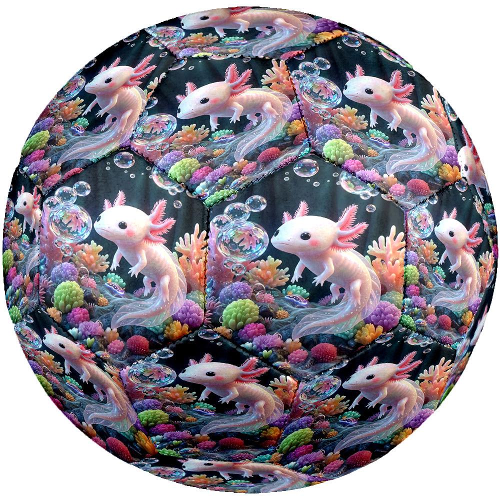1pc Underwater Fantasy Theme Soccer Ball Football, Size 5, Lightweight PVC, Outdoor Training Soccer Ball,Gift c6594