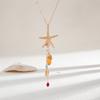Beach Holiday Style Starfish Shell Necklace Set Women Fashion Sense Tassel Pendant Necklace