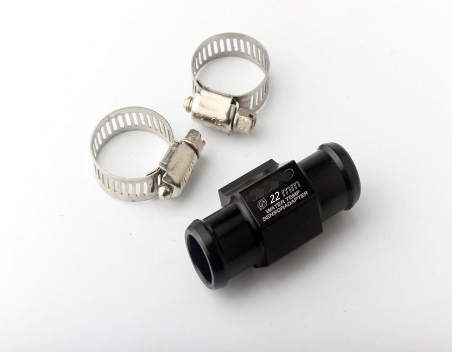 Universal Motorcycle Thermometer Instruments Water Temp Temperature Digital Display Gauge Meter With 22mm Temp Temperature Sensor Adapter