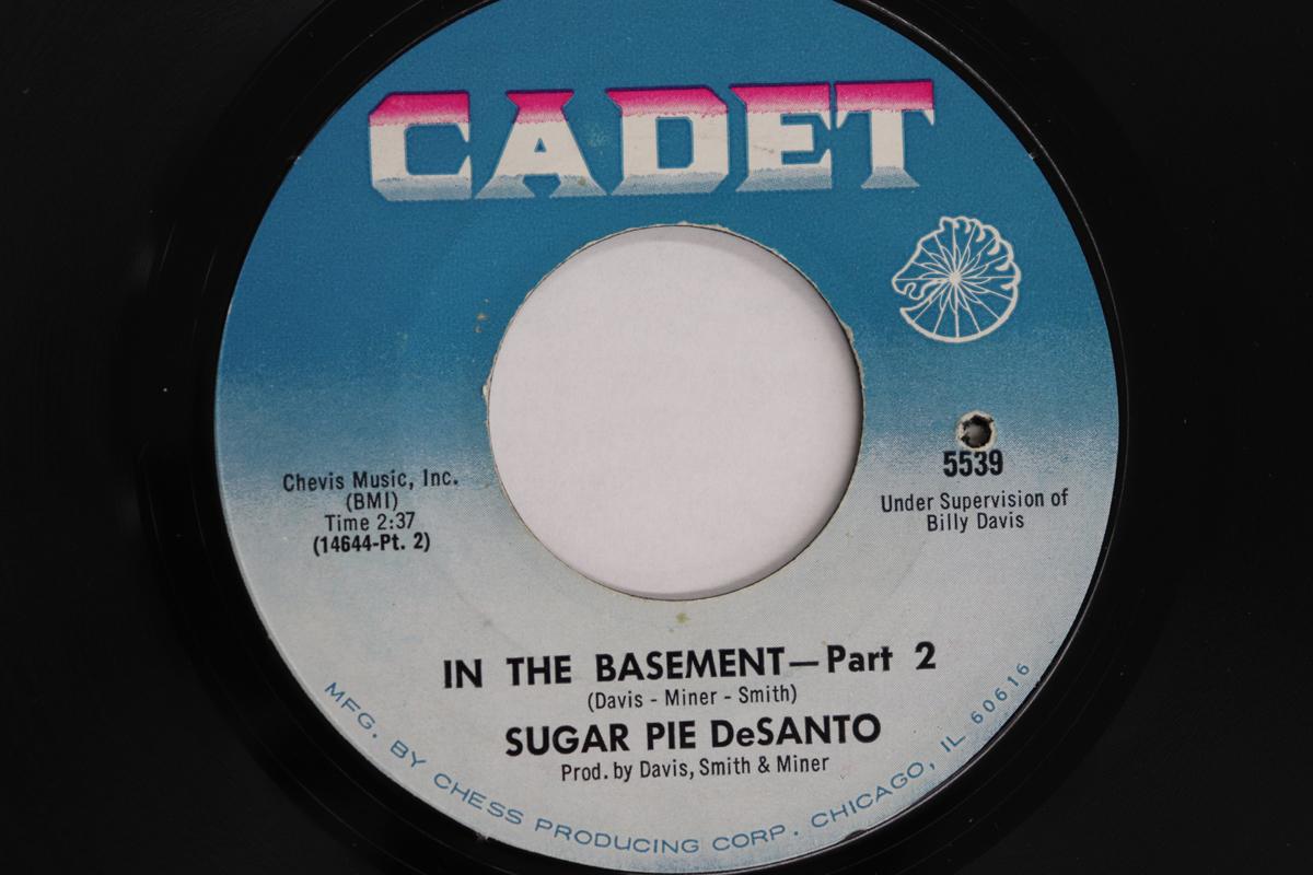 

7inch Record ETTA JAMES, SUGAR PIE DESANTO - In The Basement 5539 CADET 1966 US Soul/Funk Used