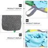 1pc Polar Fleece Rabbit Sniffing Pad Non Slip Bottom Hanging Design Bunny Foraging Mat Pet Snuffle Mat Bunny Feeding Training