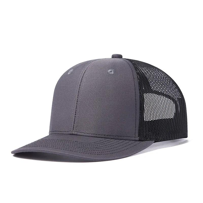 Richardson 112 Mesh Light Plate Blank Baseball Cap Adult Breathable Micro-Curved Visor Baseball Cap