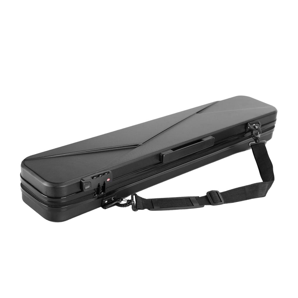 Hard Pool Cue Case Container Portable Organizer Impact Resistant 1/2 Split Club Bag for Training Travel Practice Exercise
