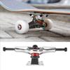 Impacts Resistance 5inch Skateboard Trucks Aluminum Zinc Zinc Alloy Skateboard Bridge  Outdoor Sports