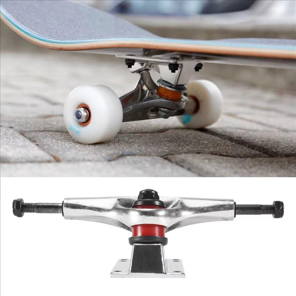 Impacts Resistance 5inch Skateboard Trucks Aluminum Zinc Zinc Alloy Skateboard Bridge Outdoor Sports