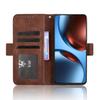 For Realme GT7 5G (China)/Realme GT 7 5G Leather Case Phone Wallet Cover with Multiple Card Slots