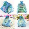 Mesh Drawstring Pouch Gift Bag Elegant Coral Grove Style Suitable for Candy Chocolate Party Favors and Holiday Celebrations