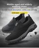 Men's Outdoor Casual Sneakers: Cross-Border Hiking & Travel Slip-Ons, Large Sizes Available