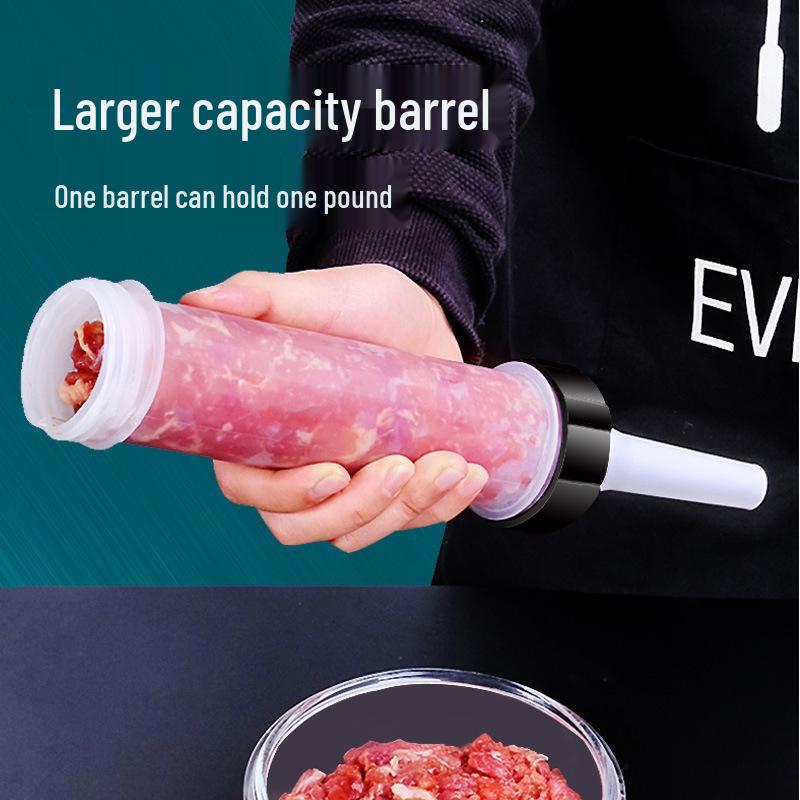 Manual Hand-Push Sausage Stuffer: Handmade Small Sausage & Cured Sausage Maker Tool