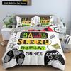 Game Bedding Set Soft Duvet Cover Set Comforter Bedding Quilt Cover with Pillowcase Kid Bedding Set 2/3pcs Polyester Quilt Cover