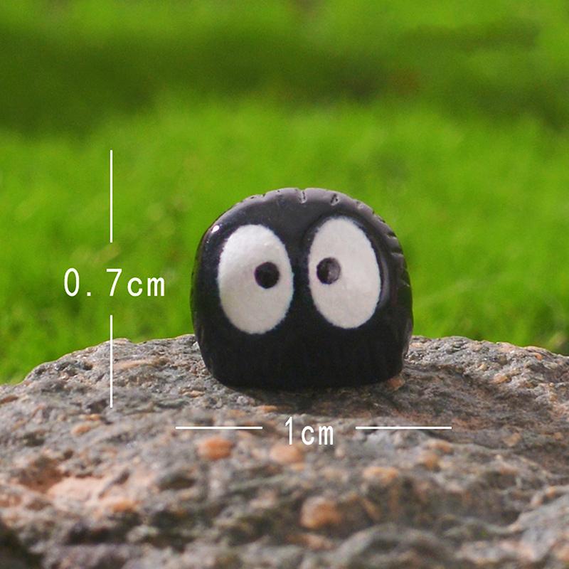 10Pcs Mini Cute Luminous Owls Micro Landscape Figurines Ornaments Resin Owls Series Creative Home Bonsai Decor Car Ornament