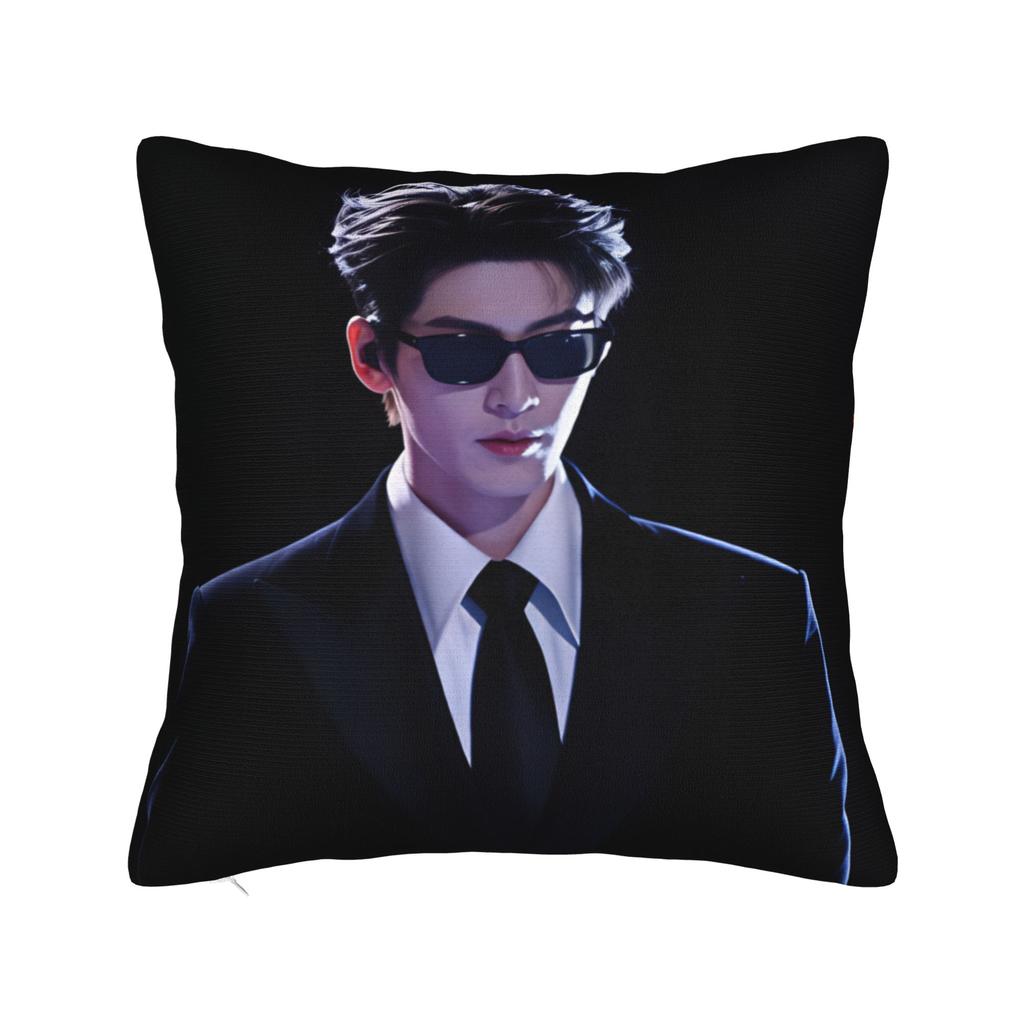 Zhang Linghe Pillow Case  Soft Pillow Cover For Living Room Sofa Retro Trendy Cushion Cover