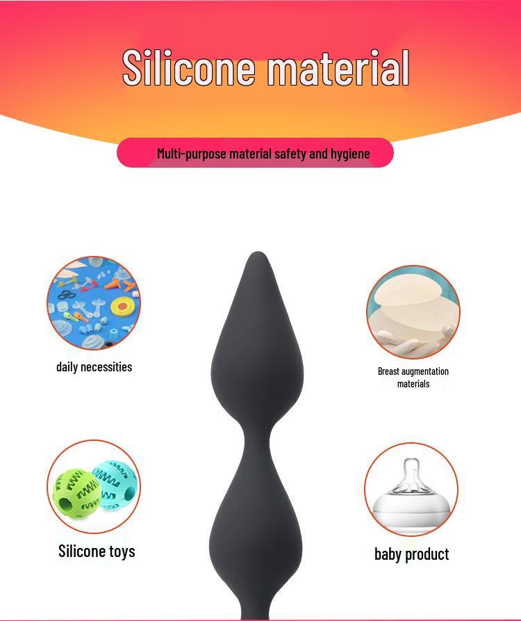 Versatile Extra-Long Anal Plugs: Large-Size Beaded Masturbators for Men and Women, Adult Toys