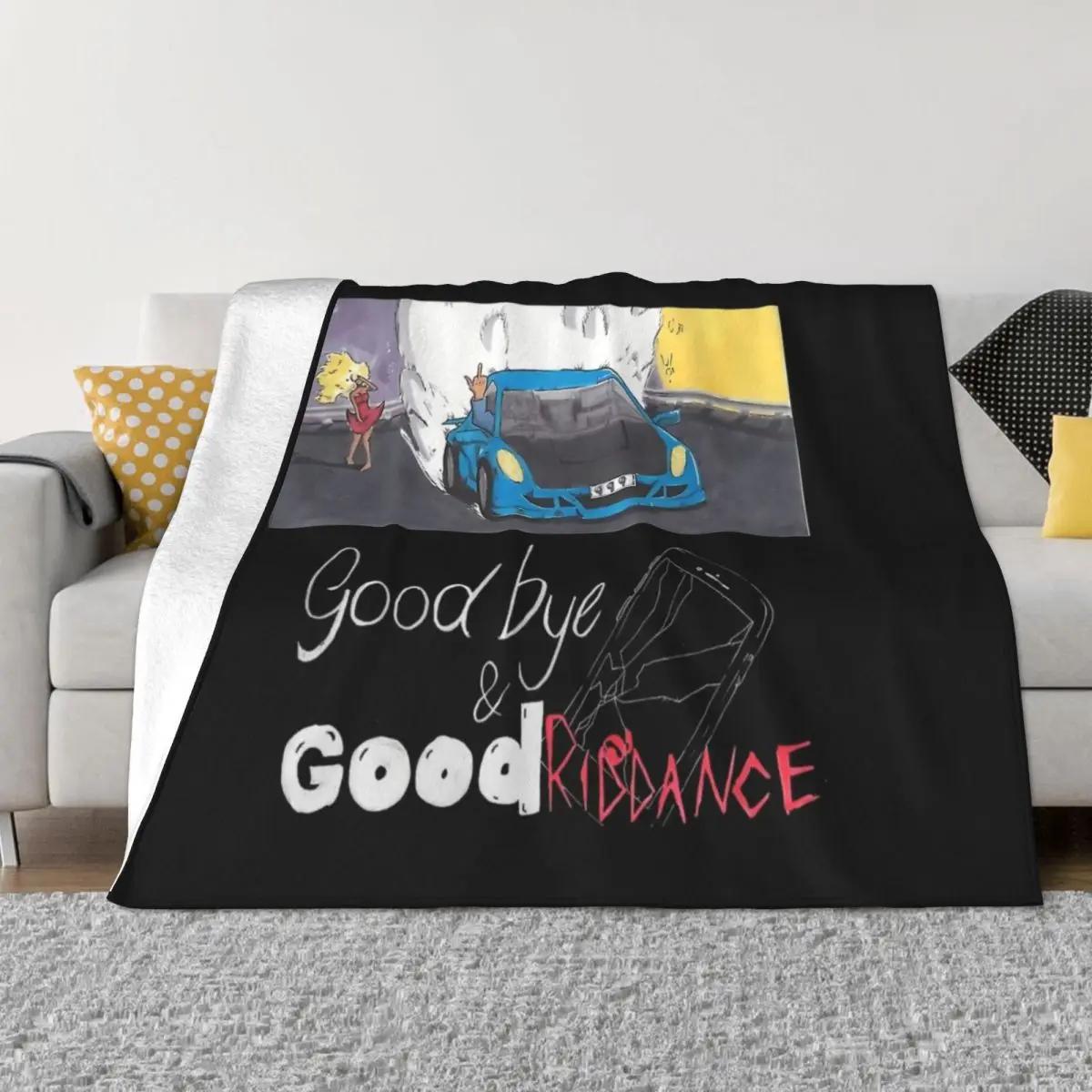 Juice Wrld Хороший\t Плед Фланелевая Ткань косплей аниме 30x40in