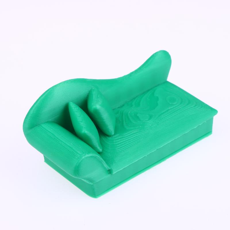 1Pcs French Victorian Style Simulation Mini Furniture Play Home Toy 1:12 Scale Miniature Dollhouse 3D Printed Sofa Model