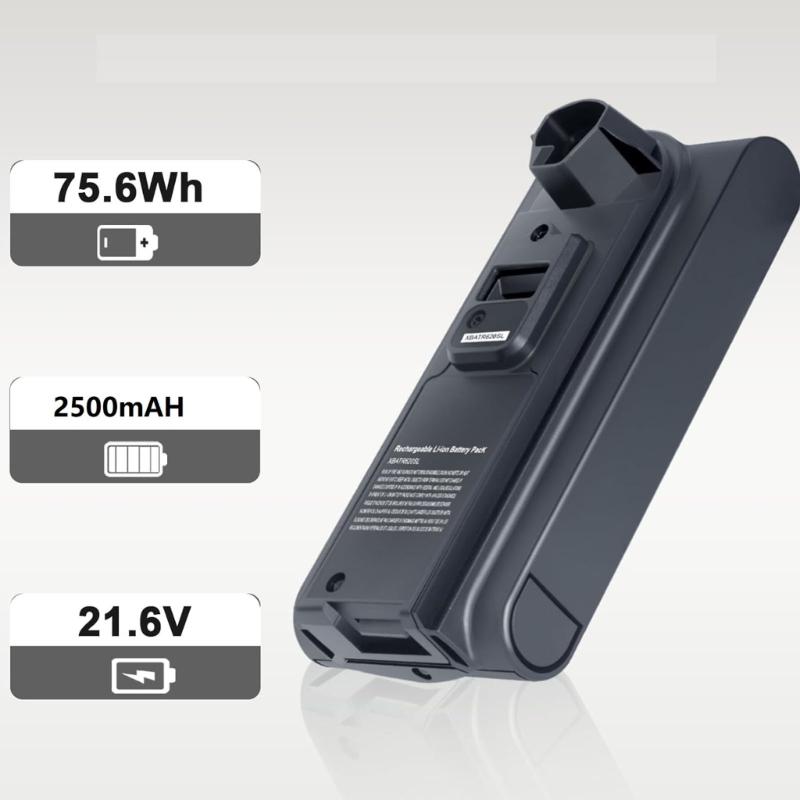 Fast Charging Replacement Battery for Cordless Vacuums Providing 40 Min Runtimes High Efficiency Charging In 4 Hours