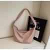 Simple Commuter Underarm Bag for Women 2025 New Retro Large-capacity Tote Bag Casual Solid Color Shoulder Messenger Bag for Women